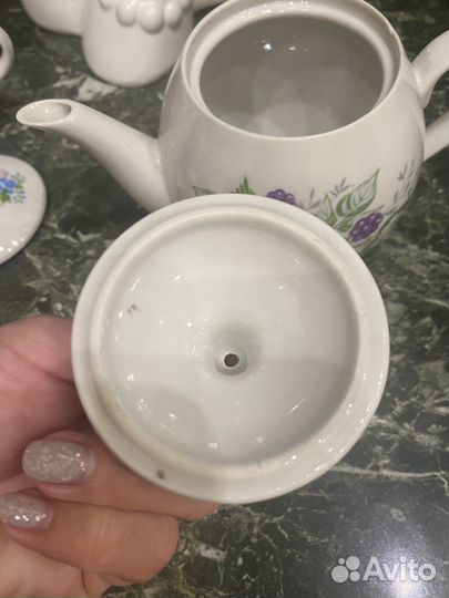 Чайник заварочный фарфоровый СССР