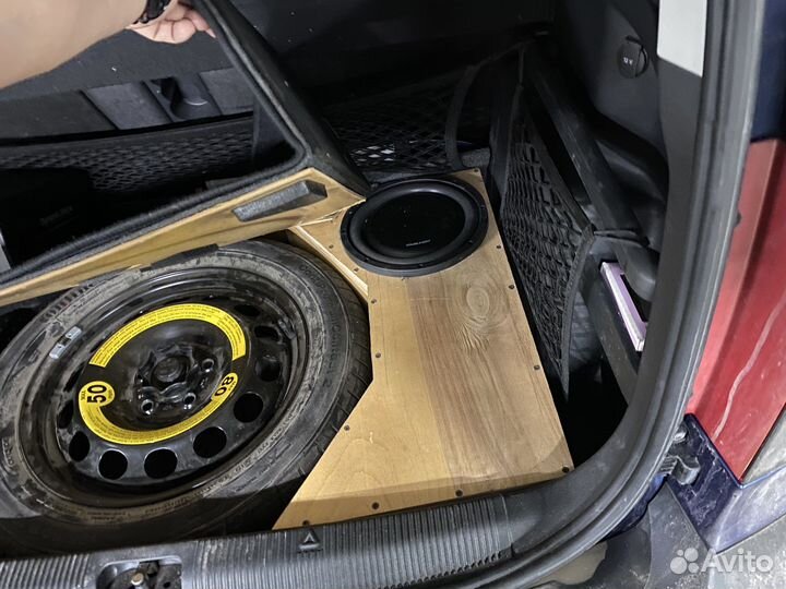Короб для сабвуфера шкода йети