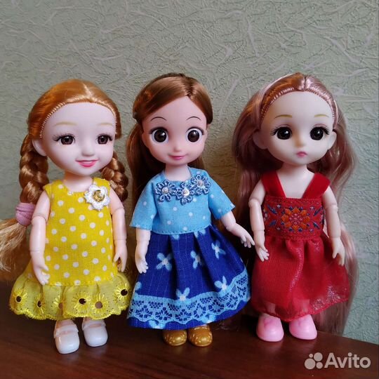 Одежда для шарнирных кукол 15-17см