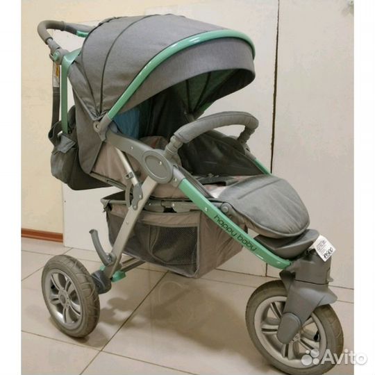 Коляска happybaby neon sport