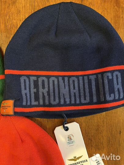 Шапка премиум бренд Аэронавтика Милитари Италия