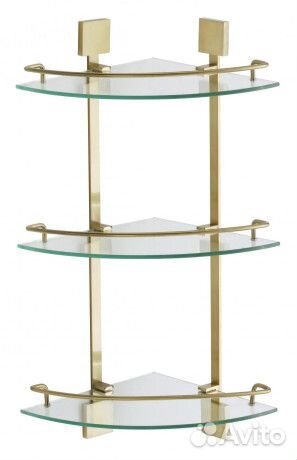 Полка угловая 27,7х27,7 см Savol 65C S-065322C-3