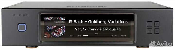 Сетевой транспорт Aurender N20 4Tb Black