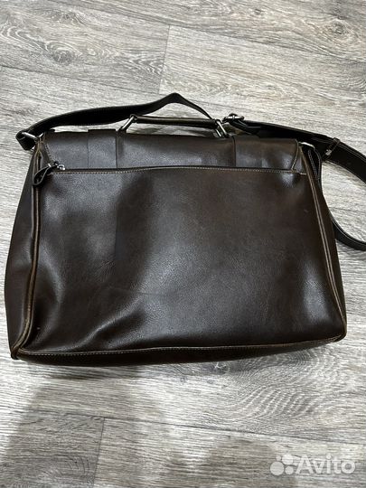 Мужская кожаная сумка для документов новая