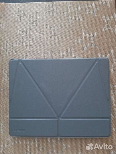 Чехол книжка для планшета iPad 3/4 цвет серый