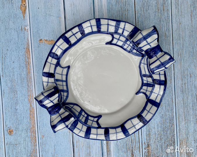 Блюдечко с голубой каемочкой