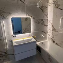 Плиточные работы (санузел под ключ), Тюмень