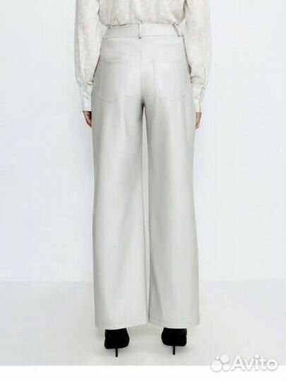 Брюки женские кожзам