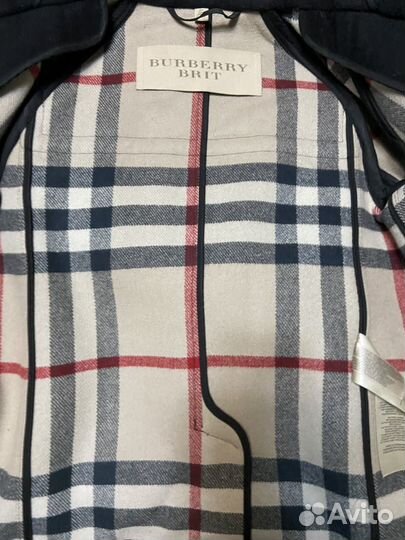 Пальто burberry женское