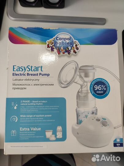 Молокоотсос электрический canpol babies