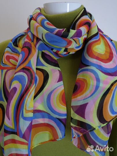 Intrend 21 легкий яркий шарф платок