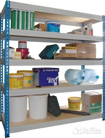 Стеллаж складской быстросборный