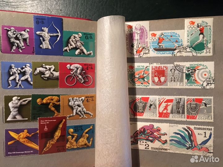 Альбомы с марками 