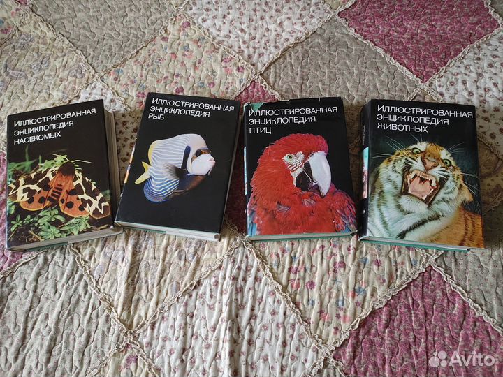 Сборник иллюстрированных энциклопедий - насекомые