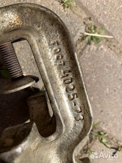 Мясорубка ручная СССР чугунная