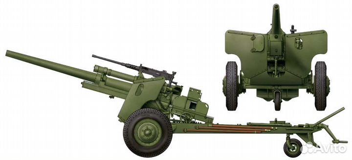 AF35181 105mm howitzer M5 Carriage M6