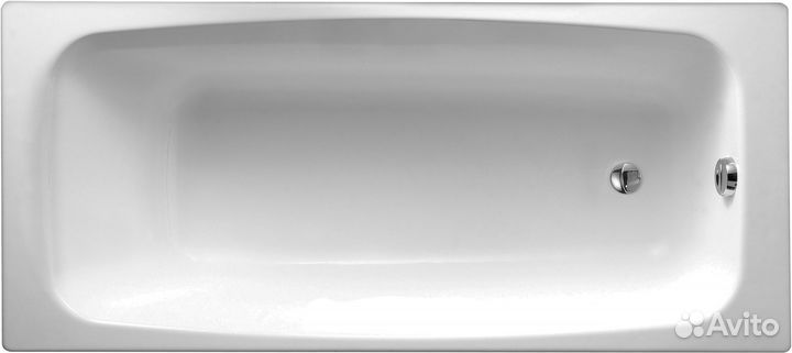 Чугунная ванна Jacob Delafon Diapason 170x75 см, с ножками P