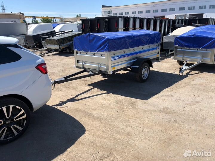 Легковой прицеп Кремень 2,5х1,3x0,5 самосвал