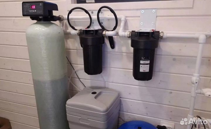 Очистка воды из скважины/колодца. водопровода/осмо