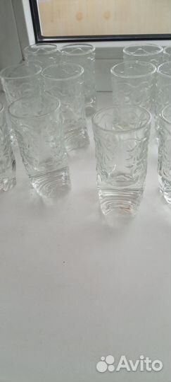 Хрустальные рюмки