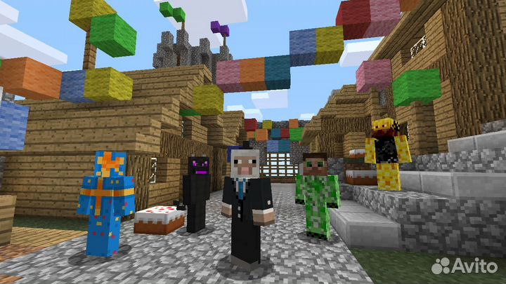 Игра Minecraft (xbox ONE) Русские субтитры