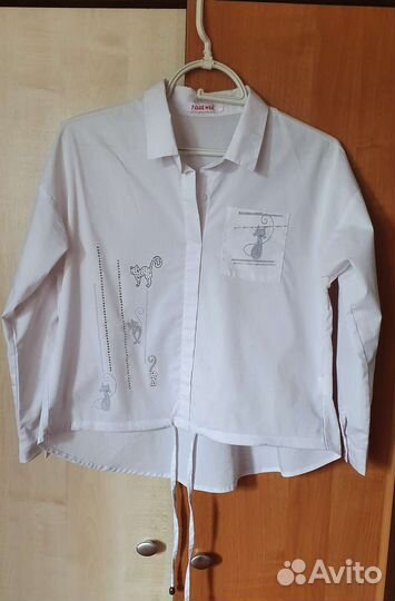 Блузка школьная