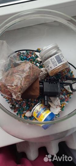 Аквариум круглый