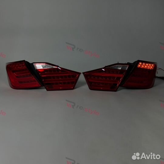 Стопы Camry 50 11-14г BMW Style Красные