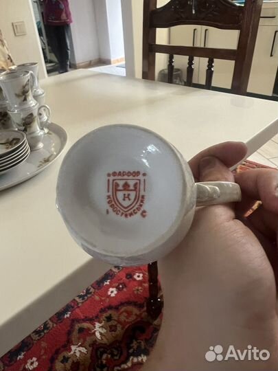 Сервиз кофейный фарфор