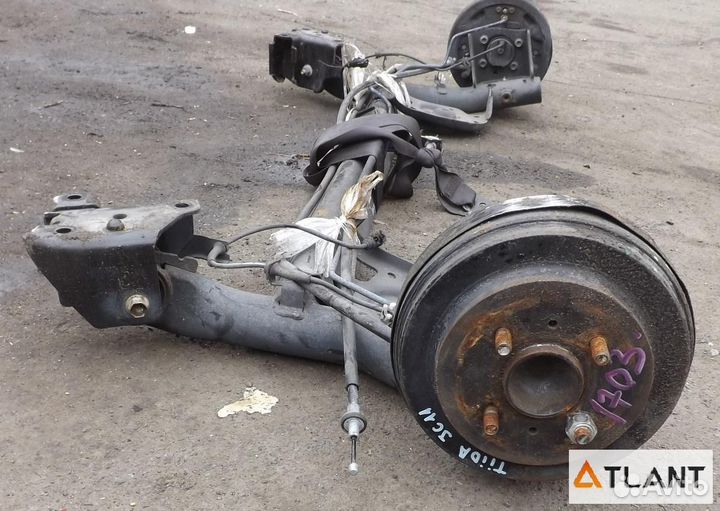 Балка задняя nissan tiida