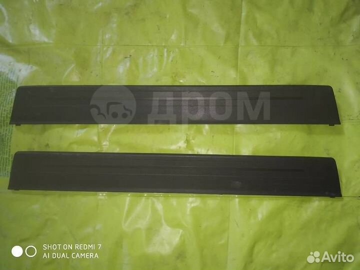 Накладки порога передние на Subaru Legacy BR9 2010