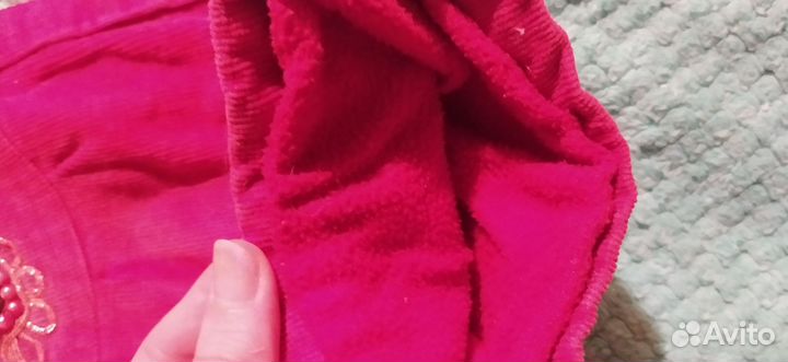 Брюки для девочки утепленные