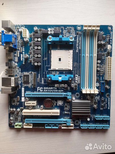 Материнская плата gigabyte F2 GA-F2A75-D3H