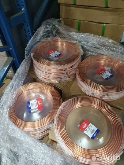 Расходка для кондиционера труба медь 1/4 15 м