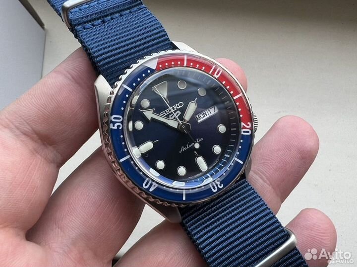 Seiko srpd87 pepsi MOD. (SKX007)