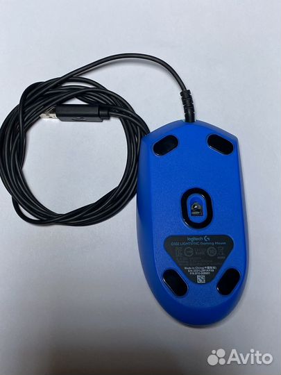 Игровая мышь Logitech G102 LightSync Blue