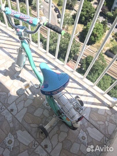 Велосипед для девочки, радиус 14
