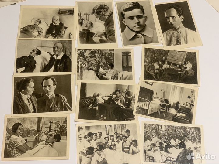 Карточки СССР открытки Ленин, Чехов, Ульяновск