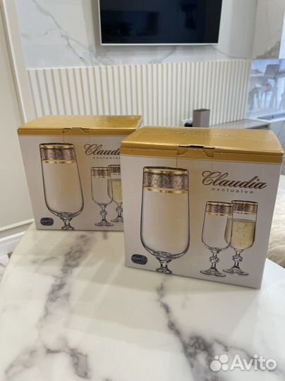 Бокалы для шампанского bohemia