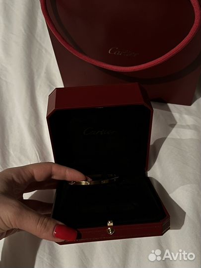 Браслет cartier золото