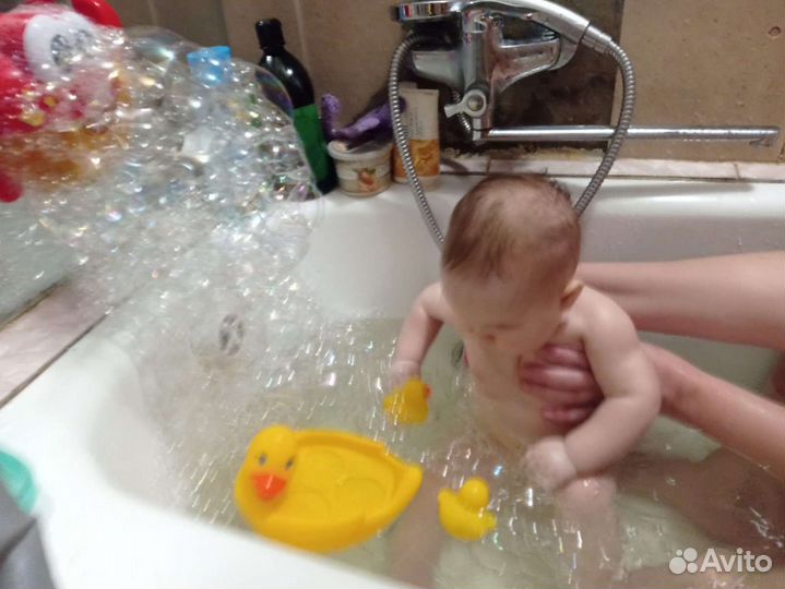 Мыльные пузыри краб