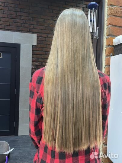 Кератиновое выпрямление