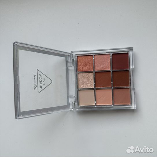 La meila палетка теней 9 шт нюд красные