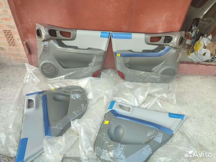 Обшивки двери Хендай Сантафе Hyundai SantaFe