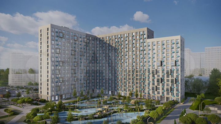 3-к. квартира, 53,4 м², 8/17 эт.