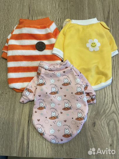 Теплые кофты для собак