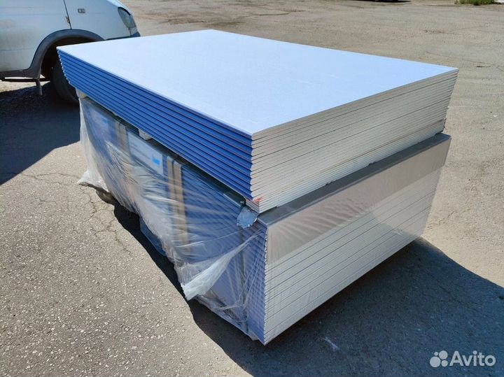 Гипсокартон Сапфир кнауф 2500х1200х12,5мм