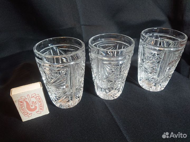 Хрусталь и стекло. Стопки, стаканы и др