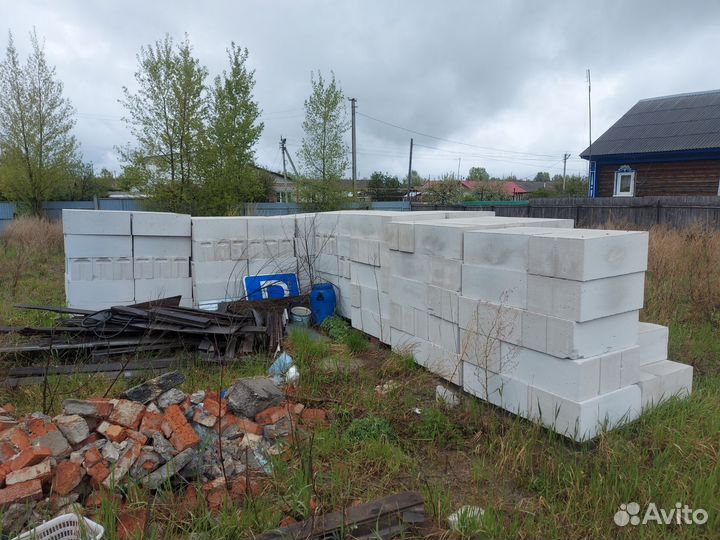 Блок газобетонный 625x250x200