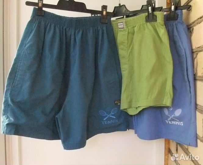 Шорты универсальные Трусы синие боксеры Новые